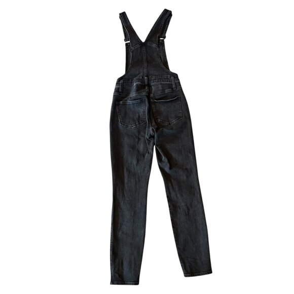 Madewell Black Boho Grunge Festival Denim Overalls XXS - Picture 8 of 8